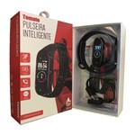 Relógio Pulseira Smart Band Tomate MTR-24 Tela Amoled LCD Colorida Android e Ios Bluetooth