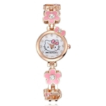 Relógio Pulso Hello Kitty Desenhos Animados Bracelete