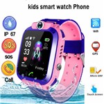 Relógio Q12 Inteligente Infantil SOS Smartwatch Prova D'Agua Rosa - Ebai