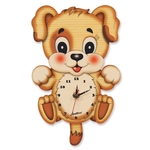 Ficha técnica e caractérísticas do produto Relógio quarto infantil cachorrinho Bartolucci Itália