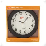 Ficha técnica e caractérísticas do produto Relógio Redondo de Parede Staples® Relógio Redondo de Parede Staples