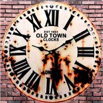 Ficha técnica e caractérísticas do produto Relógio Retrô Old Town Clocks - Versare Anos Dourados