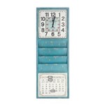 Ficha técnica e caractérísticas do produto Relógio Revisteiro Calendário Oldway - 100x35 Cm