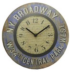 Ficha técnica e caractérísticas do produto Relógio Rústico Broadway
