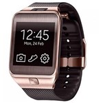 Relógio Samsung Galaxy Gear 2 Sm-r380 Marrom com Camera 2mp, 4gb, 512mb Ram, Bluetooth 4.0, Super Amoled 1.63 Pol.