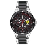 Relógio Scuderia Ferrari Masculino Aço Prateado e Preto - 830761 by Vivara