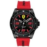 Ficha técnica e caractérísticas do produto Relógio Scuderia Ferrari Masculino Borracha Vermelha - 830498 By Vivara