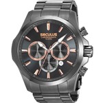 Ficha técnica e caractérísticas do produto Relógio Seculus Masculino Chronograph 13028gpsvsa2