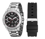 Ficha técnica e caractérísticas do produto Relógio Seculus Masculino Chronograph Troca Pulseiras 28917G0SKNA1