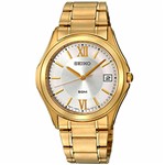 Ficha técnica e caractérísticas do produto Relógio Seiko Feminino Analógico Social 7N42AP/4 Dourado