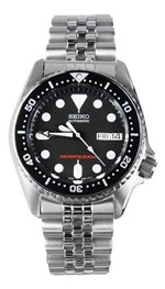 Ficha técnica e caractérísticas do produto Relógio Seiko Skx007kd Dive Automatico Black + Nota Fiscal