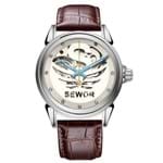 Relógio Sewor Elegant (Prata)