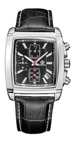 Relógio Sihaixin Modelo A10g Original com Couro e Cronógrafo - Miranda Shopping