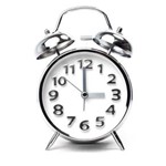 Ficha técnica e caractérísticas do produto Relógio Silencioso com Despertador em Metal 11X17Cm Unihome