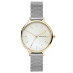 Ficha técnica e caractérísticas do produto Relógio Skagen Feminino Anita Bicolor - SKW2702/1PN SKW2702/1PN