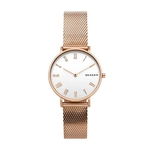 Ficha técnica e caractérísticas do produto Relógio Skagen Feminino Hald Rosé - SKW2714/1JN