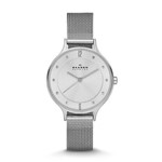 Ficha técnica e caractérísticas do produto Relógio Skagen Feminino Prata Anita - Skw2149/1kn