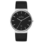 Ficha técnica e caractérísticas do produto Relógio Skagen Masculino Ref: Skw6104/2pn Slim Prateado