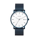 Ficha técnica e caractérísticas do produto Relógio Skagen Masculino Ref: Skw6326/4Bn Slim Azul Pulseira Mesh