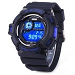 Ficha técnica e caractérísticas do produto Relógio Skmei 0939 Multifuncional Esporte Digital Led 50m - Azul