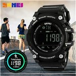 Ficha técnica e caractérísticas do produto Relógio Skmei 1227 Pedômetro Calorias Cardíaco Bluetooth - Preta