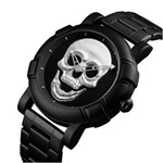 Ficha técnica e caractérísticas do produto Relógio Skmei 9178 Caveira Crânio 3D Skull Esportivo Luxo Nf
