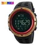 Ficha técnica e caractérísticas do produto Relógio Skmei Modelo 1250 Smart Watch Bluetooth Pedômetro Calorias Masculino e Feminino Vermelho