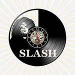 Ficha técnica e caractérísticas do produto Relógio Slash Guns n Roses Banda Guitarrista Musica Vinil LP