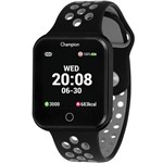Ficha técnica e caractérísticas do produto Relogio Smart Watch Champion Unissex Ch50006d Preto C/ Preto
