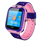 Relógio Smart Watch Kids com Gps Lanterna Chat Direto Câmera ROSA - Bqfast