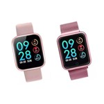 Ficha técnica e caractérísticas do produto Relógio Bluetooth SmartWatch Android Ios P/Samsung Sony P70 - Kevinpg