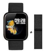 Ficha técnica e caractérísticas do produto Relógio Inteligente Unissex Smart Watch P70 Pro 2 Pulseiras - Smart P70