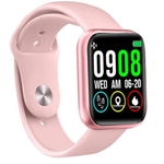 Ficha técnica e caractérísticas do produto Relógio Smart Watch P90 Bluetooth Fitness Tracker Rosa