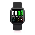 Ficha técnica e caractérísticas do produto Relógio Smart Watch P90 Fitness Mais Pulseira Mais Película preto