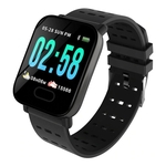 Relógio Smartband A6 Notificacoes Saude P Ios/android + Película Protetora