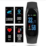 Ficha técnica e caractérísticas do produto Relógio Smartband Pulseira Inteligente Monitor Cardíaco MTR-06 - Tomate