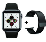 Ficha técnica e caractérísticas do produto Relógio Smartwatch 12 23 Faces 44mm Preto com Pulseira Milanese Inclusa - Gamma
