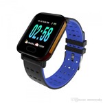 Ficha técnica e caractérísticas do produto Relógio Smartwatch A6 Sport WatsApp Face Android e IOS Dourado - Smart Watch