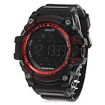 Ficha técnica e caractérísticas do produto Relógio Smartwatch AIWATCH XWATCH - Preto com Detalhes Vermelho