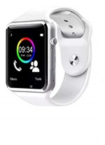 Ficha técnica e caractérísticas do produto Relógio Smartwatch Android Alerta Whatsapp Bluetooth Branco