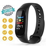 Ficha técnica e caractérísticas do produto Relogio Smartwatch Bluetooth M3 Freqüência Cardíaca Smartband