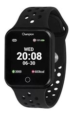 Ficha técnica e caractérísticas do produto Relógio Smartwatch Champion Bluetooth 4.0 Preto Ch50006p