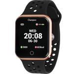 Ficha técnica e caractérísticas do produto Relógio Smartwatch Champion Bluetooth4.0 Rosé Preto Ch50006z