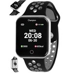 Ficha técnica e caractérísticas do produto Relógio Smartwatch Champion CH50006C Preto e Cinza