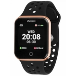 Relógio Smartwatch Champion Unissex Bluetooth Ch50006Z - Preto Rosê