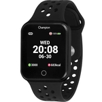 Ficha técnica e caractérísticas do produto Relógio Champion Smart Bluetooth 4.0 Preto Pulseira Preta CH50006P Smartwatch