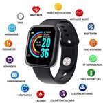Ficha técnica e caractérísticas do produto Relógio Smartwatch D20 Batimento Cardíaco Fit-Pro Esportes