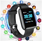 Ficha técnica e caractérísticas do produto Relógio SmartWatch D13 Facebook Whatsapp Instagram Preto - Tomate