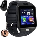 Ficha técnica e caractérísticas do produto Relógio Smartwatch DZ09 Inteligente Gear Chip Celular Touch + Fone de Ouvido Bluetooth S530 (PRATA)