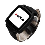 Ficha técnica e caractérísticas do produto Relógio Smartwatch Ebold Sw-100 com Bluetooth Pulseira de Couro - Preto